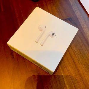 Empty Apple AirPods box